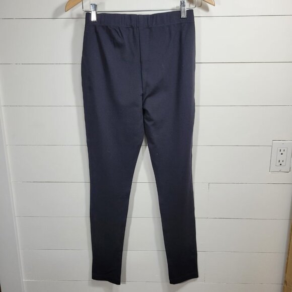EUC ST. JOHN "The Best Leggings" Yellow Label Black Pants Women's sz P/S - Picture 4 of 7